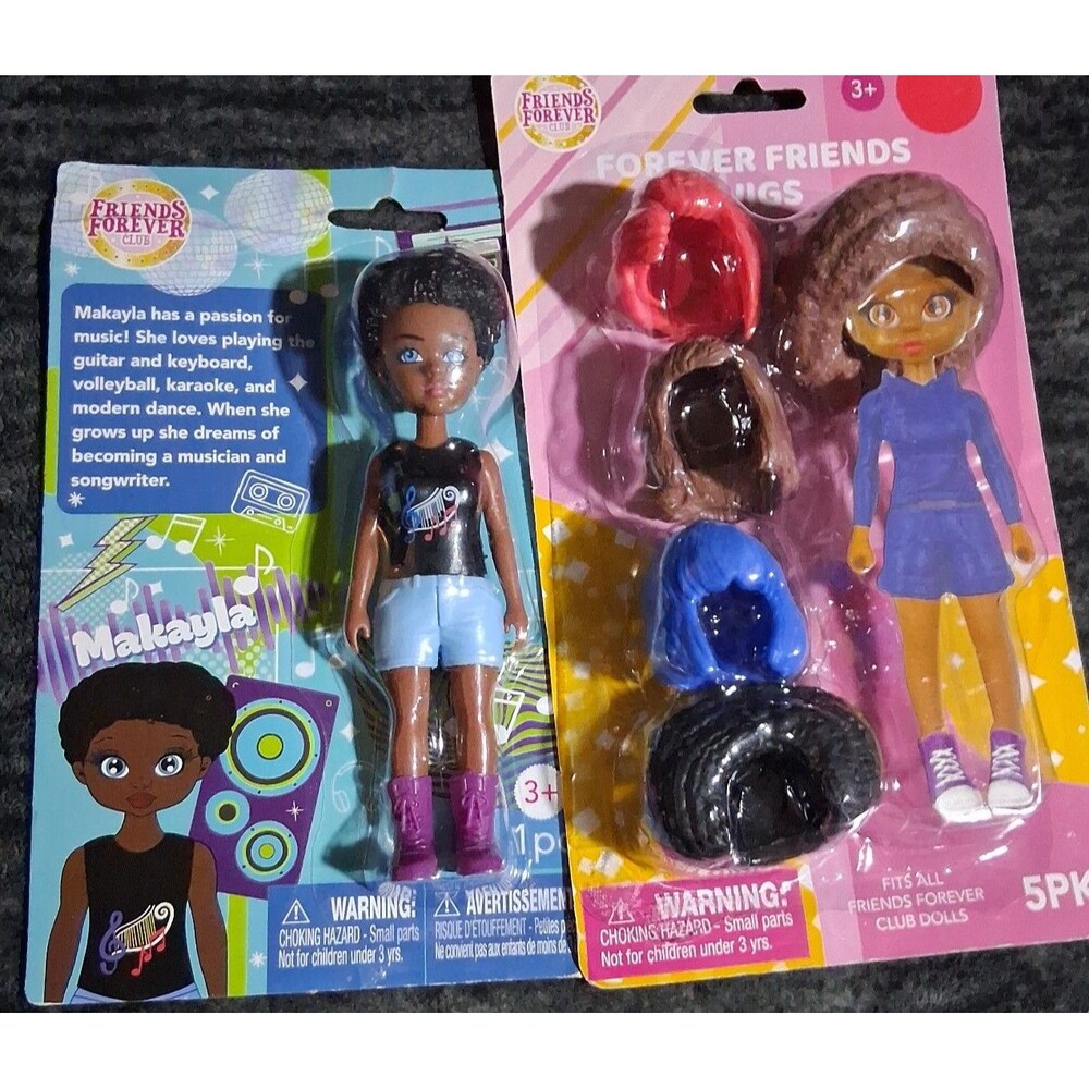 Friends forever Makayla Doll plus added wig set